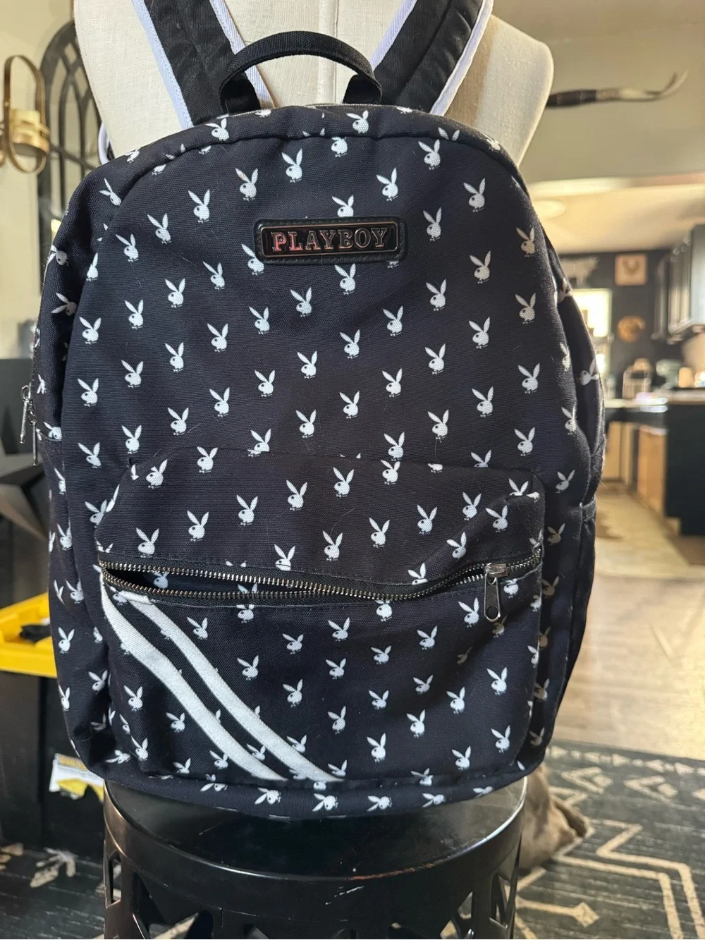 PLAYBOY black backpack
